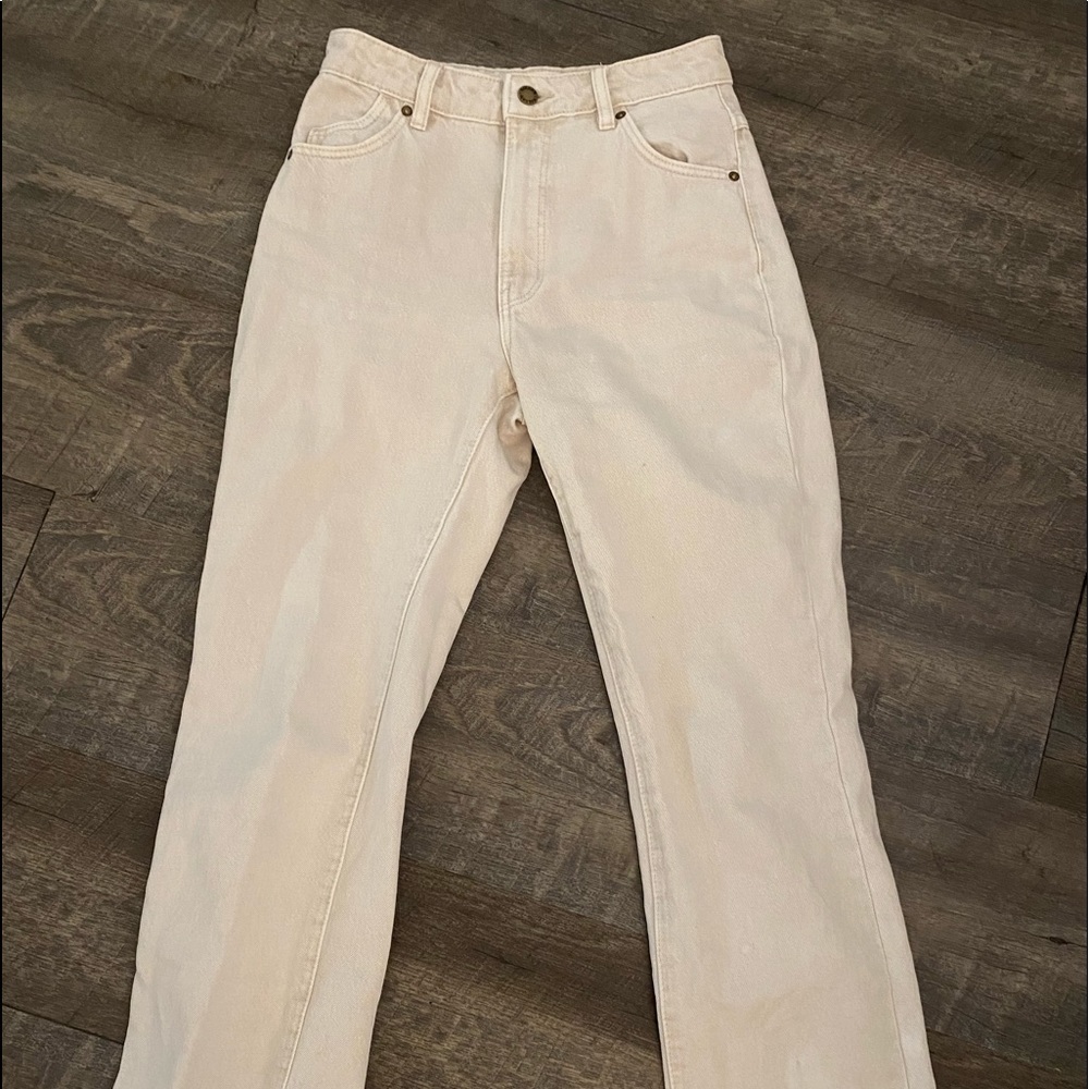 Rollas High Waisted Straight jeans